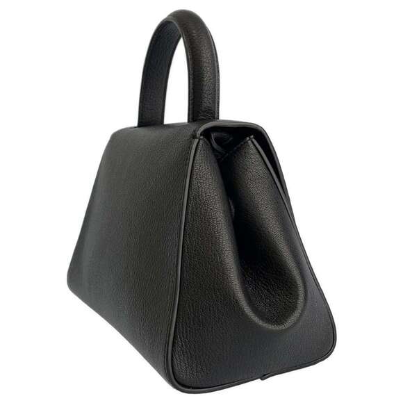 Bottega Veneta Handbags - Bottega Veneta leather handbag shoulder handle top black bag